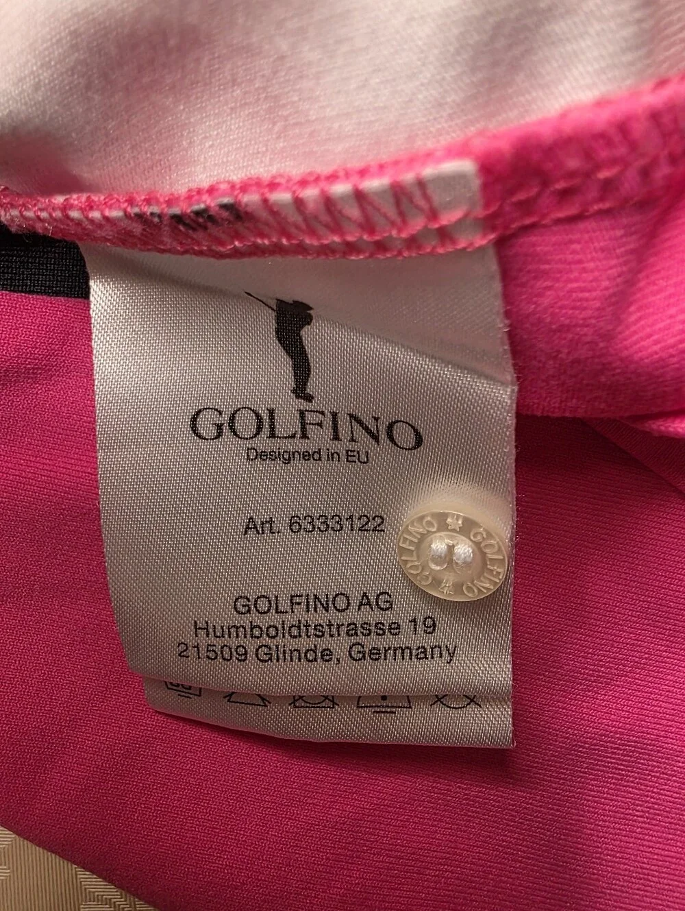 Golfino Matching Golf Set Pink Sleeveless Polo Shirt & Skort Set Size 10